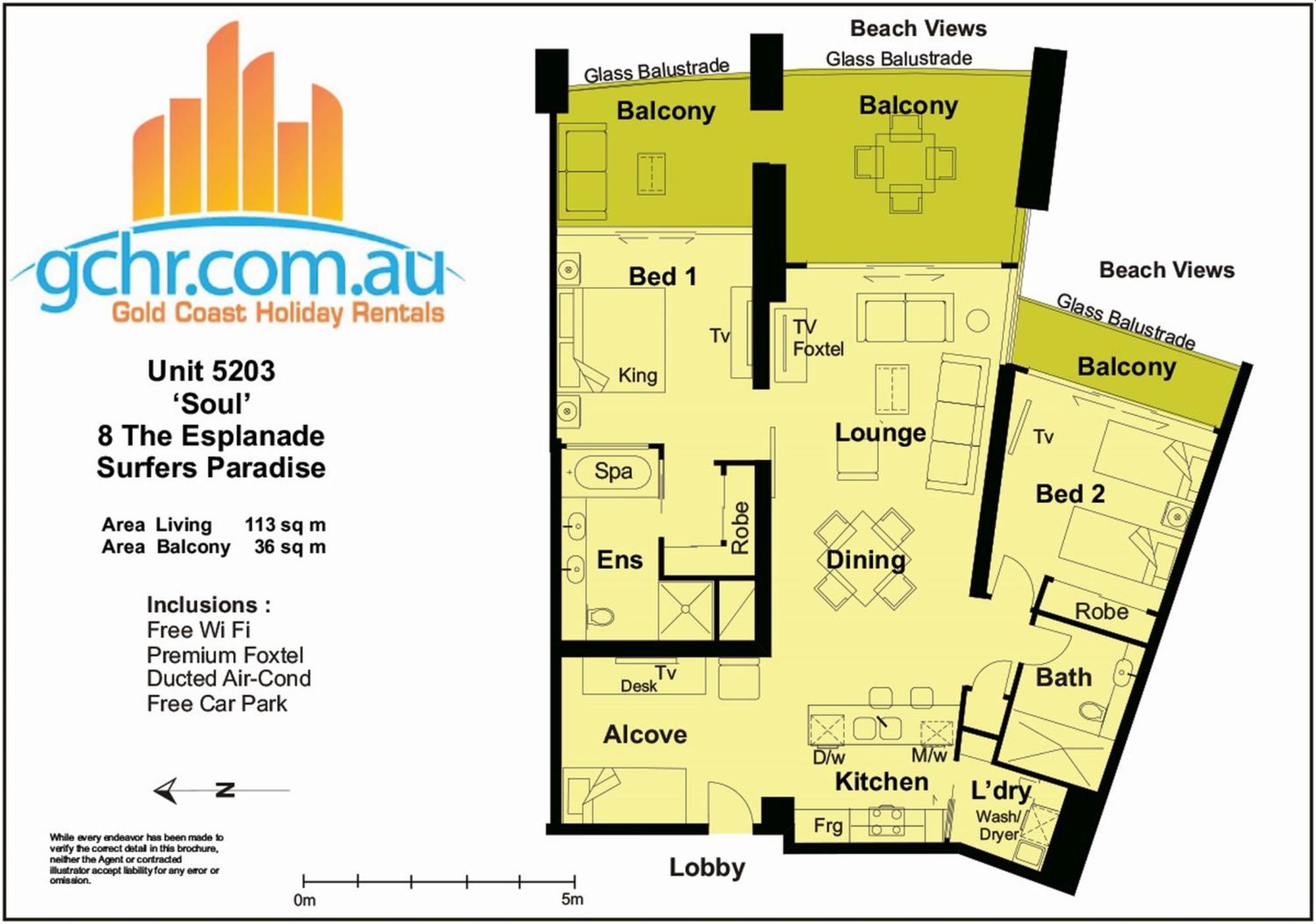 Soul On The Esplanade - Hr Surfers Paradise Apartment Gold Coast Room photo